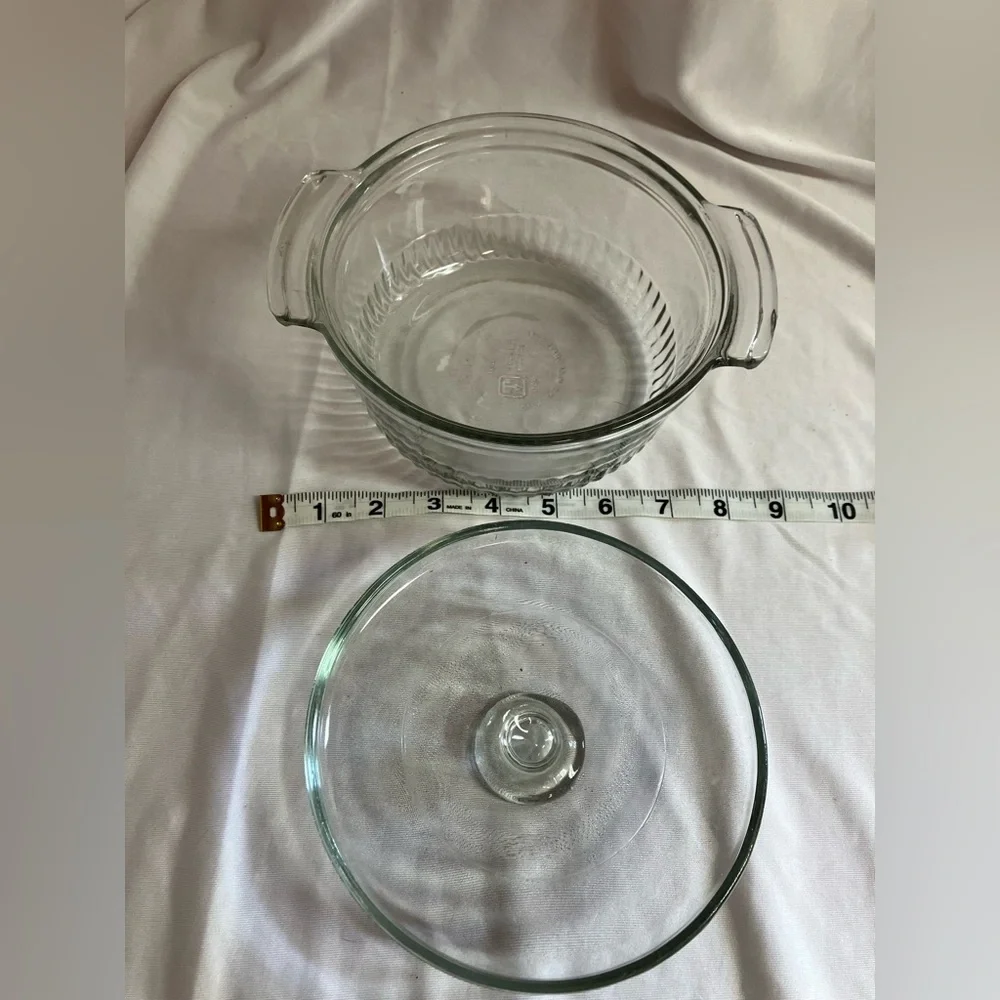 Anchor Hocking Clear Glass Baking Dish with Lid
